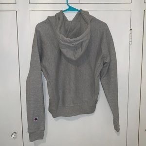 Champion Tops - Champion Women Hoodie Grey Champion Tops - Champion Women Hoodie Grey